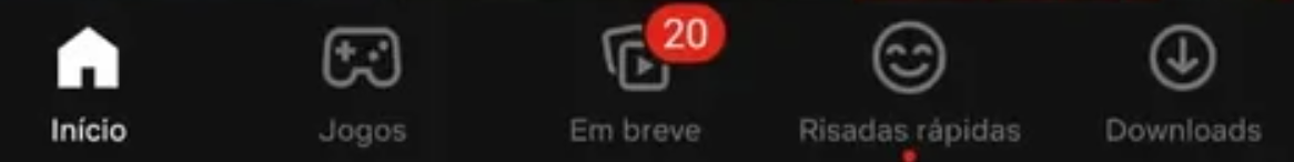 Menu inferior
